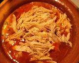 A picture of step 4 of Chicken Tinga.