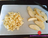 Foto del paso 1 de la receta: Bizcocho de manzana en sartén