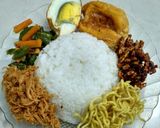 Foto langkah ke 6 dari resep Nasi Campur (Bumbu Rujak + Suwir Ayam Bali).