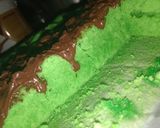Foto langkah ke 5 dari resep Brownies Kukus Pandan.