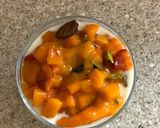 A picture of step 2 of Fruit and nut angoor rabdi.