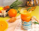 Une image de l'étape 5 de Jus de carotte pamplemousse.