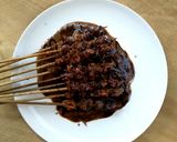 Foto langkah ke 2 dari resep #Sate bumbu rendang.