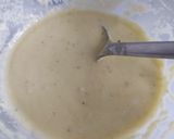 A picture of step 2 of Yellow split gram dosa (Mung dal dosa).