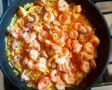 Foto del paso 6 de la receta: Arroz saborizado, mar y tierra