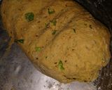A picture of step 3 of Daal ki roti.