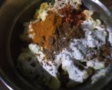 A picture of step 2 of Culliflower pokoda.