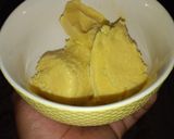 A picture of step 2 of Homemade mango icecream.