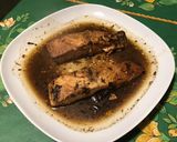 Une image de l'étape 6 de Pavés de saumon caramélisés au bouillon d'herbes, estragon et citron.