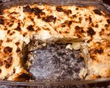 صورة لخطوة 5 من وصفة احلي صينيه مكرونه بشاميل بكبد الفراخ 😋
