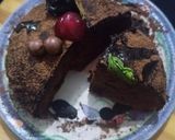 A picture of step 6 of Dark Chocolate Cake.