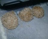 Foto del paso 2 de la receta: Bombas de papas rellenas y cubiertas de salvado de trigo, !!!!!