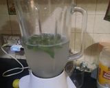 A picture of step 3 of Mint Lemonade.