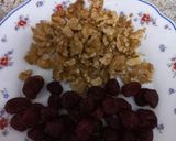 Foto del paso 1 de la receta: Empanadillas de manzana, arándanos y nueces