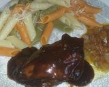 Foto del paso 9 de la receta: Pollo a la barbacoa con cebolla caramelizada