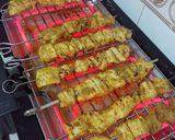 A picture of step 2 of Chicken skewers.