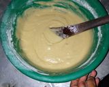 A picture of step 3 of Mawe tatu cake.