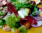 Foto del paso 9 de la receta: Ensalada de habitas baby con jamón