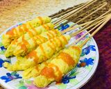 Foto langkah ke 4 dari resep Sate telur gulung (+tips anti gagal).