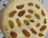 Hình bước làm 10 của món Bánh bông lan nho khô bằng nồi cơm điện