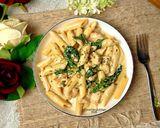 Foto langkah ke 4 dari resep Penne with Chicken and Horenso.