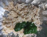 A picture of step 3 of Stuffed eggplant with spinach gravy.