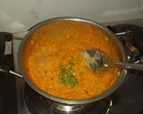 A picture of step 7 of Cluster(guvara) beans dhokli curry.