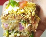 A picture of step 8 of Sprout & Veggie Chaat Club Sandwich.