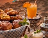 صورة لخطوة 1 من وصفة بينيي أو دونات بالمربى🥯