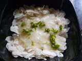 Healthy poha curd breakfast