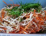 Hình bước làm 1 của món Dưa giá làm nhanh