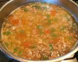 Zöldborsó leves, teljes kiőrlésű tönkölybúza - vaj galuskával recept lépés 6 foto