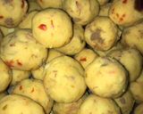 A picture of step 3 of Sweet potato balls.