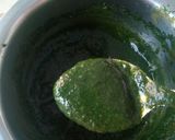 A picture of step 3 of Palak Paneer roll.