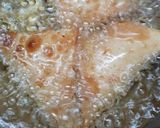 A picture of step 13 of Poha onion triangle samosa.