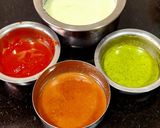 A picture of step 3 of Sweet Potato Tikki Chat.