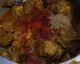 A picture of step 4 of Mutton Curry.