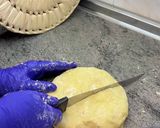 Foto del paso 2 de la receta: Empanada de patata de masa quebrada