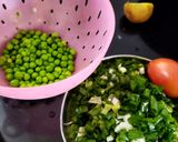 લીલી ડુંગળી વટાણા નું શાક (Lili Dungri Vatana Shak Recipe In Gujarati) રેસીપી સ્ટેપ1ફોટો