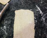 A picture of step 1 of Easter bunny cinnamon rolls.