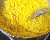 A picture of step 3 of Keema gobhi.