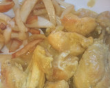 Foto del paso 9 de la receta: Pollo con salsa de almendras y patatas