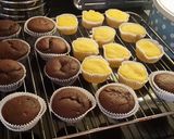 A picture of step 6 of Vanilla and Chocolate Cupcakes.