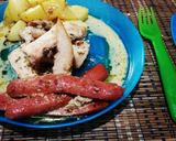Foto langkah ke 6 dari resep Grilled Sausages and Chicken.