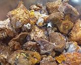 A picture of step 1 of Bachy hoye gosht ky kabab (leftover meat ky kabab).