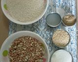 A picture of step 1 of Kunun gyada.