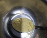 A picture of step 1 of Coffee custard.