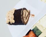 A picture of step 13 of Chocolate Swiss roll cake.