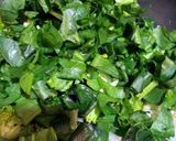 Foto del paso 2 de la receta: Champiñones con espinaca y brócoli