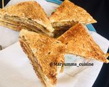 A picture of step 4 of TOASTED SANDWICH by maryumms_cuisine.